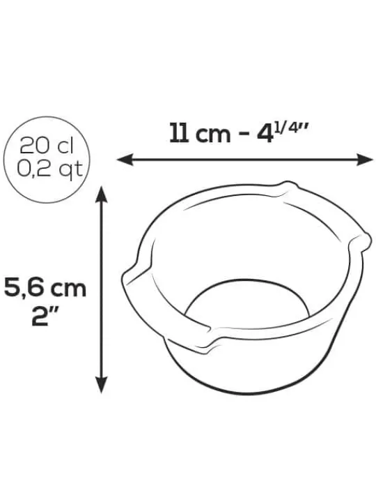 Clearance Appolia Set of ceramic ramekins, , 20 cl For Under £50 | For The Dessert Maker