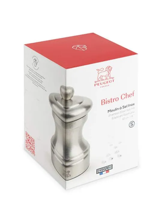 bistro_chef_manual_salt_mill_in_stainless_steel_cm_2.webp Discount Bistro chef Manual salt mill in stainless steel, 10cm Salt | Salt Mills