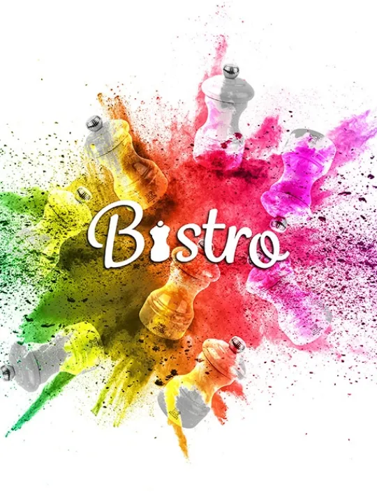 bistro_manual_wooden_salt_mill_in_candy_pink_gloss_cm_7.webp Shop Bistro Manual wooden salt mill in candy pink gloss, 10cm For The Foodie | Salt