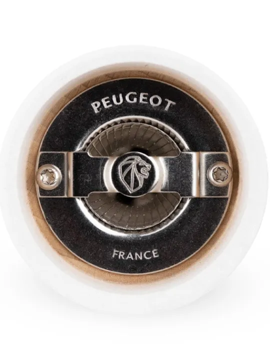 bistro_manual_wooden_salt_mill_in_white_cm_2.webp Cheap Bistro Manual wooden salt mill in white, 8cm Salt | Salt Mills