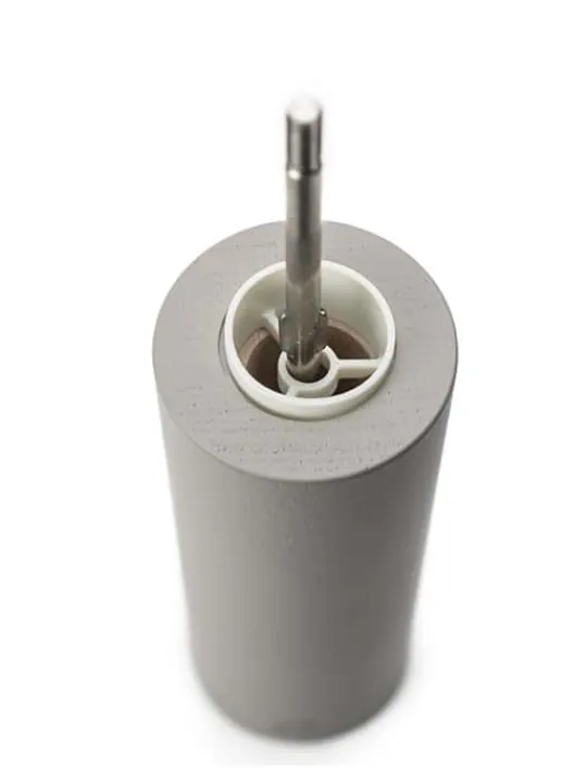 boreal_manual_beech_wood_salt_mill_in_pebble_grey_cm_2.webp Shop Boreal Manual beech wood salt mill in pebble grey, 21cm Salt | Salt Mills