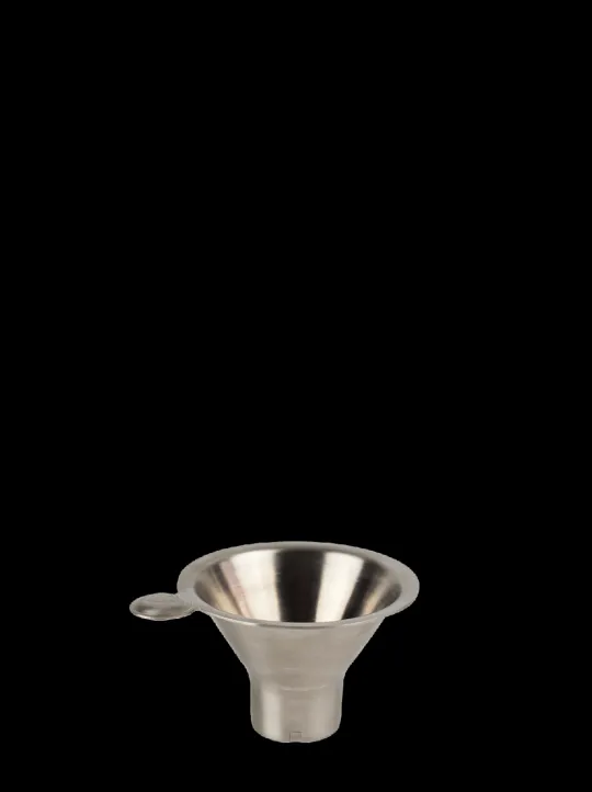 Discount Easy Stainless steel funnel for mills Spice Mill Accessories