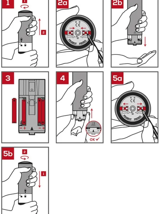 elis_sense_uselect_electric_salt_and_pepper_mills_in_stainless_steel_cm_4.webp New Elis sense U’select electric salt and pepper mills in stainless steel, 20cm Salt | Salt Mills