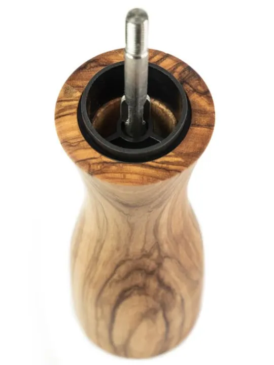Clearance Fidji Manual pepper mill, olive wood and stainless steel, 20 cm Pepper | Pepper Mills