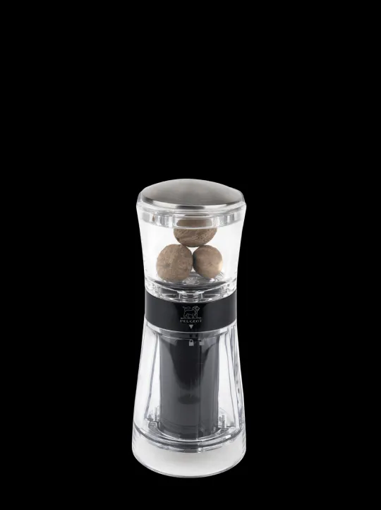 Discount Goa Manual nutmeg mill in lightweight acrylic, 15cm Speciality Spice Mills