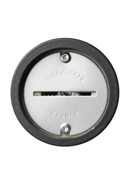Hot Isen Manual wooden nutmeg mill in matt black, 16cm Speciality Spice Mills