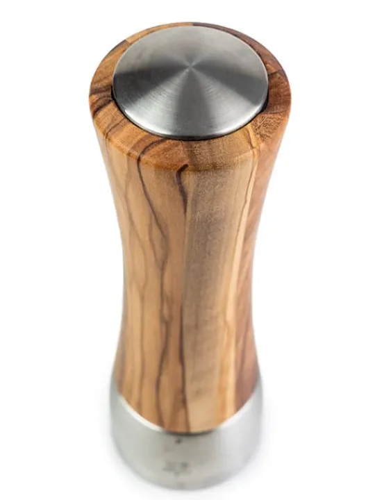 madras_uselect_manual_pepper_mill_in_olive_wood_and_stainless_steel_cm_3.webp Cheap Madras U'select manual pepper mill in olive wood and stainless steel, 21cm Pepper | Pepper Mills