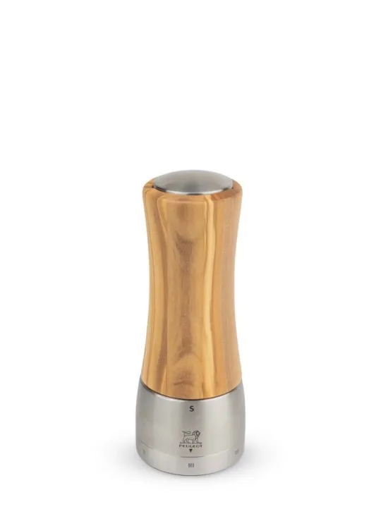 Sale Madras u'select olive wood 16cm bundle Set of 16cm salt and pepper mills with spices Salt | Salt & Pepper Mill Sets