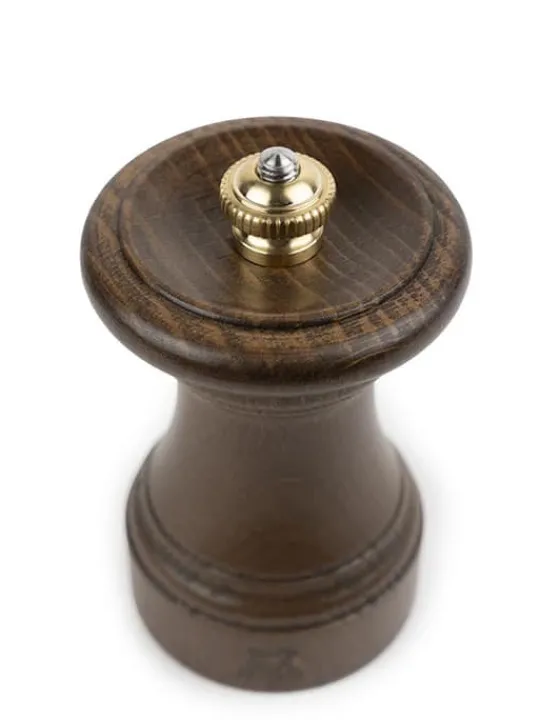 Best 1874 Manual wooden pepper mill, patinated, 10 cm - 4in Pepper | Pepper Mills