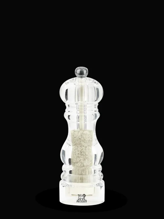 New Nancy Manual acrylic wet salt mill, 18cm Speciality Spice Mills | Salt