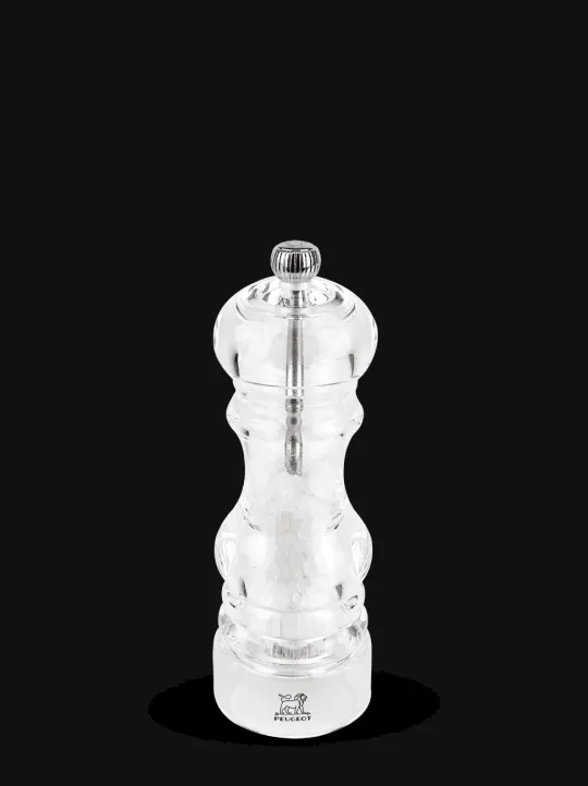 Best Nancy Manual salt mill, acrylic, 18 cm Salt | Salt Mills