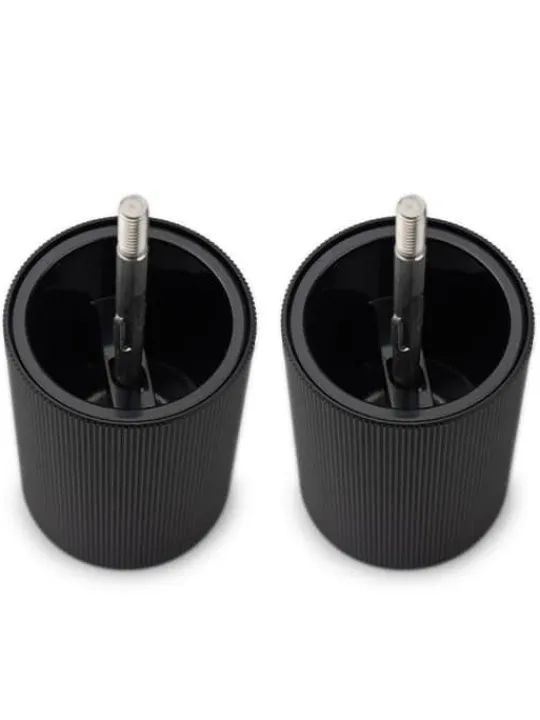 night_chic_gift_set_line_manual_pepper_and_salt_mills_matte_black_with_stainless_steel_funnel__cm_4.webp Cheap Night chic Gift set – line manual pepper and salt mills, matte black with stainless steel funnel, 12 cm Salt | Salt & Pepper Mill Sets