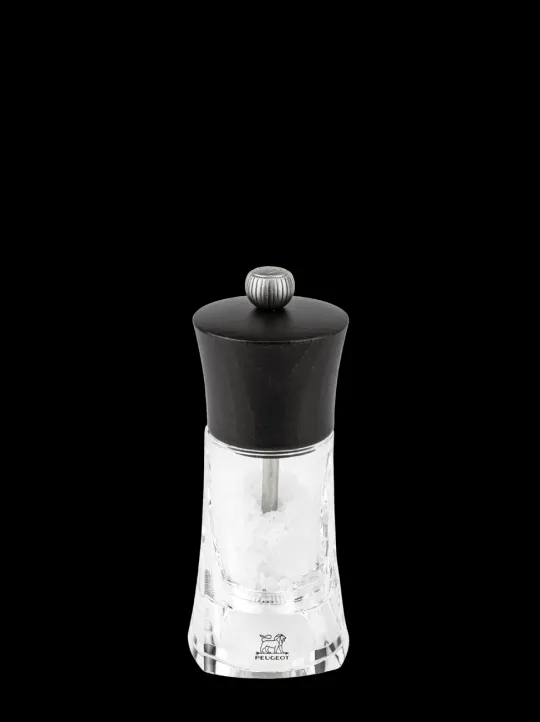 Cheap Oléron Manual salt mill in wood and acrylic, 14 cm - 5,5in. Salt | Salt Mills