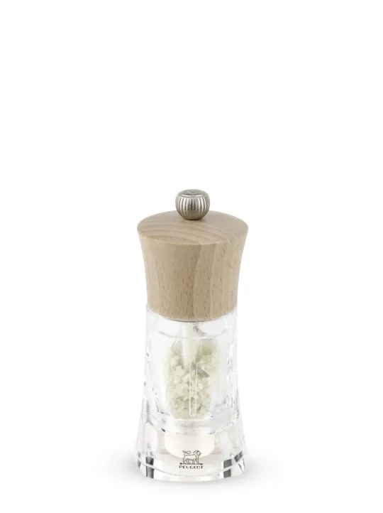 Best Sale Oléron Manual wooden & acrylic wet salt mill, 14cm Speciality Spice Mills | Salt