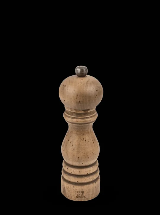 Flash Sale Paris antique Manual beechwood salt mill with antique finish, 18cm Salt | Salt Mills