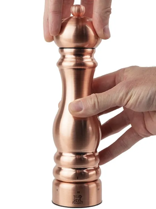 Flash Sale Paris chef U'select manual pepper mill in -plated stainless steel, 22cm For The Foodie | Pepper