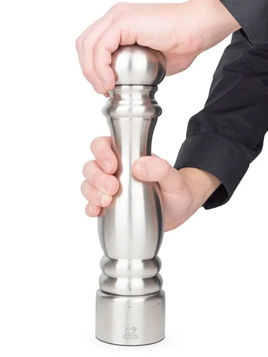 paris_chef_uselect_manual_salt_mill_in_stainless_steel_cm_5-1.webp Sale Paris chef U’select manual salt mill in stainless steel, 30cm Salt | Salt Mills