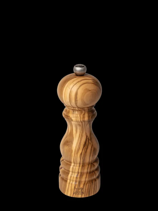 Outlet Paris Manual pepper mill in olive wood, 18cm Pepper | Pepper Mills