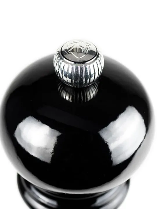 Clearance Paris Salt and pepper mill set in black gloss, 12cm Salt | Salt & Pepper Mill Sets