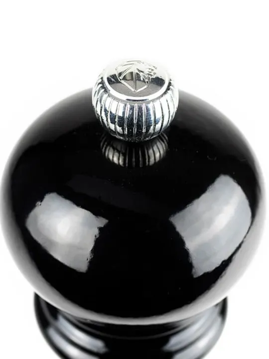 Clearance Paris Salt and pepper mill set in black gloss, 12cm Salt | Salt & Pepper Mill Sets
