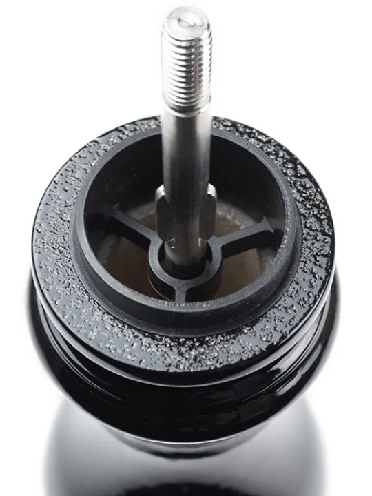 Clearance Paris Salt and pepper mill set in black gloss, 12cm Salt | Salt & Pepper Mill Sets