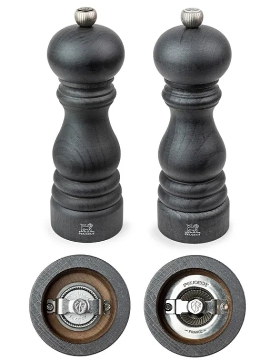 Cheap Paris Set of manual beech wood salt and pepper mills in , 18cm Salt | Salt & Pepper Mill Sets