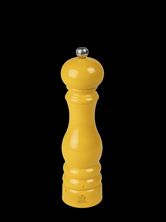 paris_uselect_uselect__manual_wooden_pepper_mill_in_saffran_yellow_gloss_cm_2.webp Online Paris u'select U'select manual wooden pepper mill in saffran gloss, 22cm Pepper | Pepper Mills