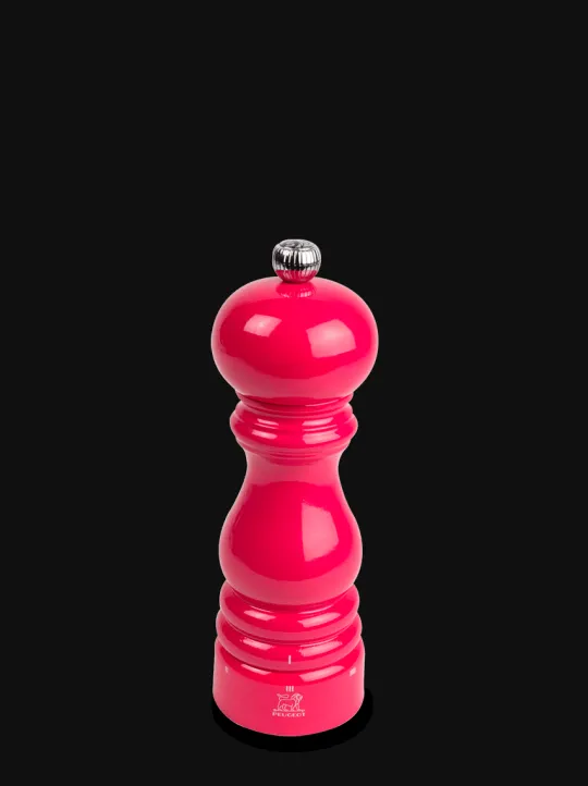 Best Sale Paris u'select U'select manual wooden salt mill in candy pink gloss, 18cm - 7in For The Foodie | Salt