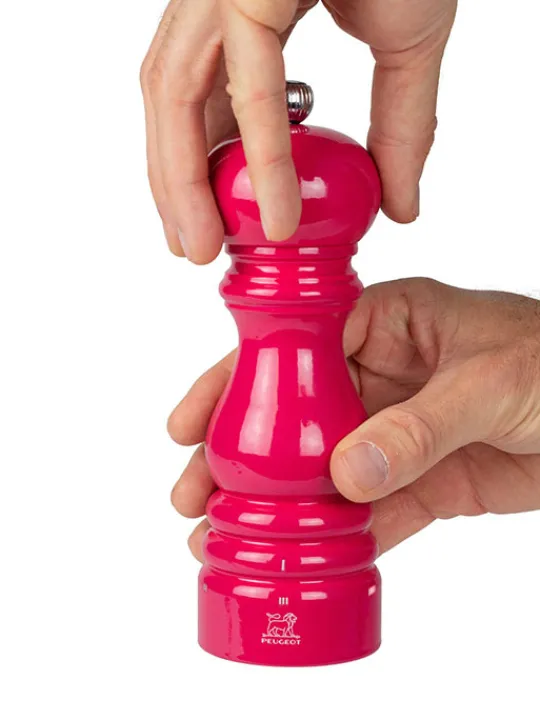 Best Sale Paris u'select U'select manual wooden salt mill in candy pink gloss, 18cm - 7in For The Foodie | Salt