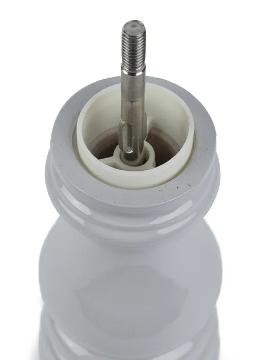 Shop Paris u'select U'select manual wooden salt mill in perl grey gloss, 22cm Salt | Salt Mills