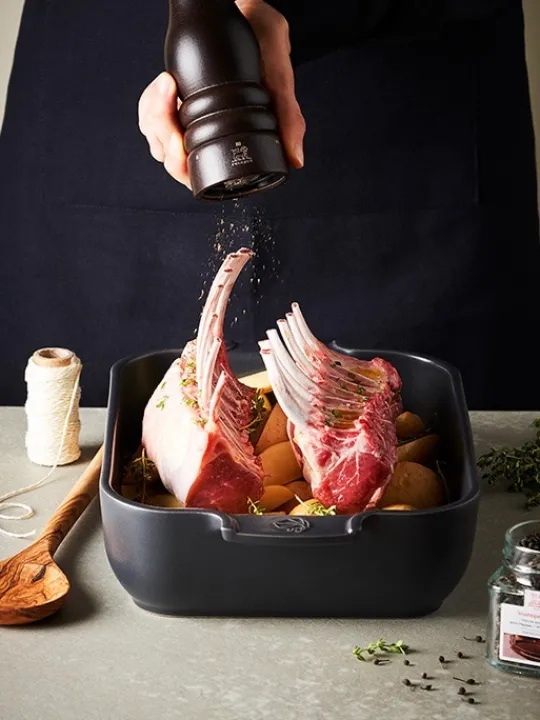 paris_uselect_uselect_manual_beechwood_pepper_mill_with_a_chocolate_finish_cm_8.webp Best Sale Paris u'select U’select manual beechwood pepper mill with a finish, 12cm Pepper | Pepper Mills