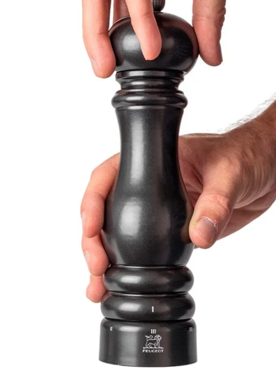 paris_uselect_uselect_manual_wooden_pepper_mill_in_satin_black_cm_6-3.webp Flash Sale Paris u'select U'select manual wooden pepper mill in satin black, 22cm Pepper | Pepper Mills