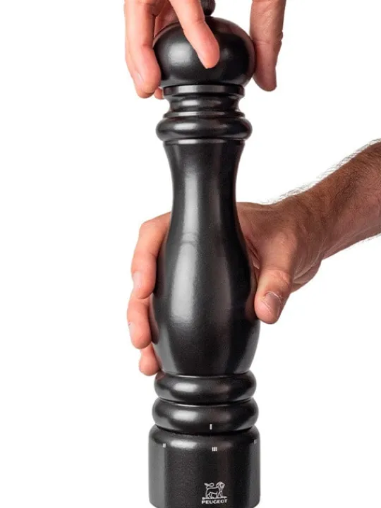 Sale Paris u'select U'select manual wooden salt mill in satin black, 30cm Salt | Salt Mills