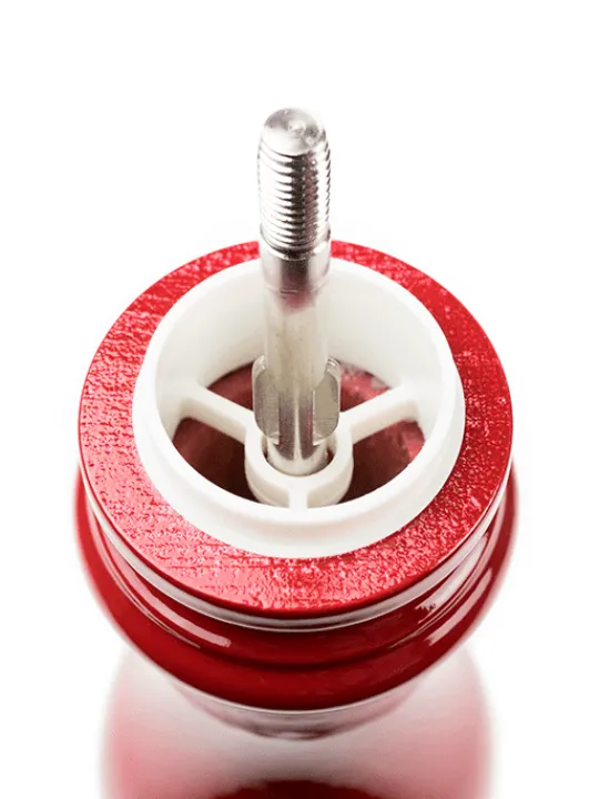 Discount Paris u'select Uselect wooden manual salt mill in passion red gloss, 12cm Salt | Salt Mills