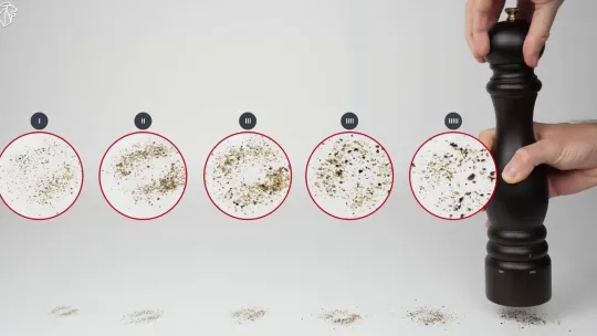 Sale Paris u'select U’select wooden manual salt mill with a white lacquer finish, 18cm Salt | Salt Mills