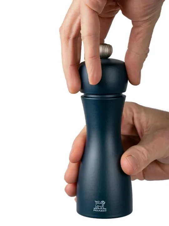 tahiti_manual_beech_wood_pepper_mill_in_midnight_blue_cm__in_7.webp Hot Tahiti Manual beech wood pepper mill in blue, 15cm - 5in Pepper | Pepper Mills