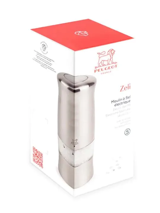 Shop Zeli Electric salt mill, 14cm Salt | Salt Mills
